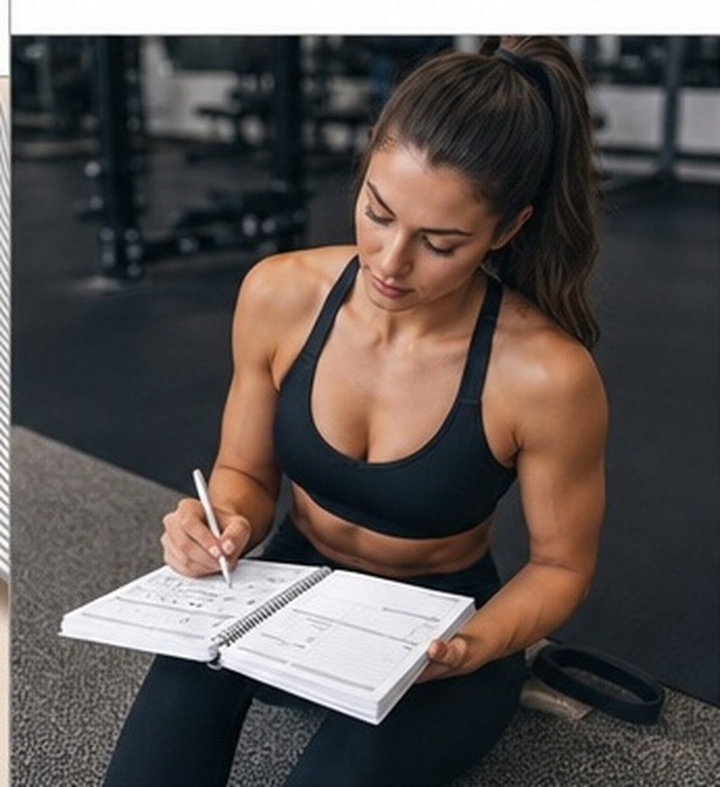 Nutrition Of Fitness - Fitness Planner Journal 11.7x8.5 Gym Log