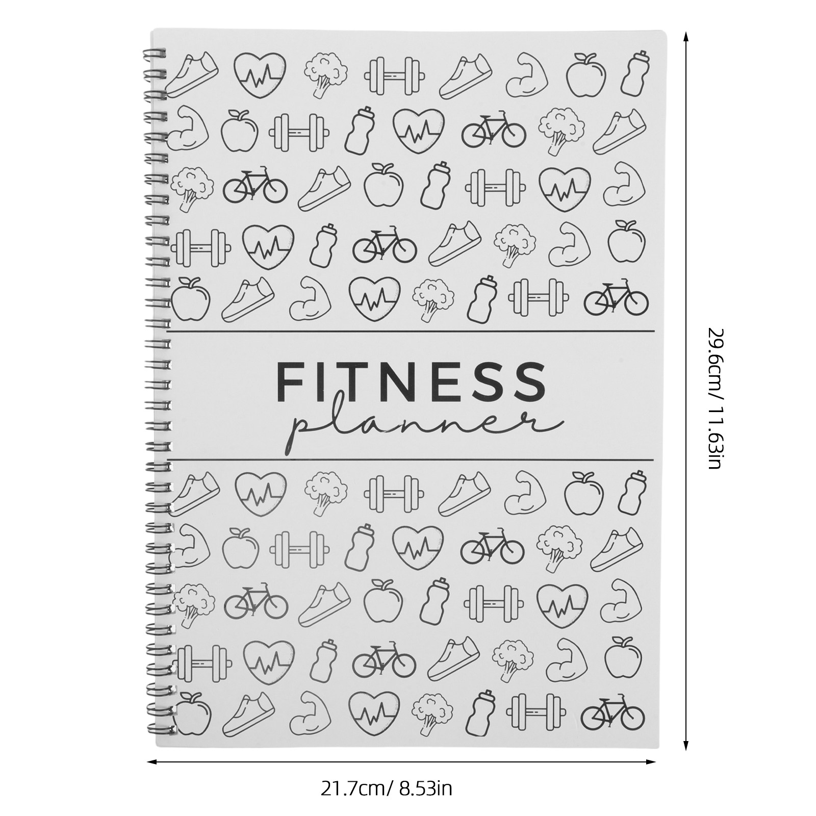 Fitness Planner Journal 11.7x8 - Nutrition Of Fitness recension och pris